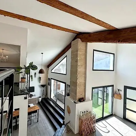 Maison Loft Atypique - Jacuzzi Clim Et Jardin Holiday home
